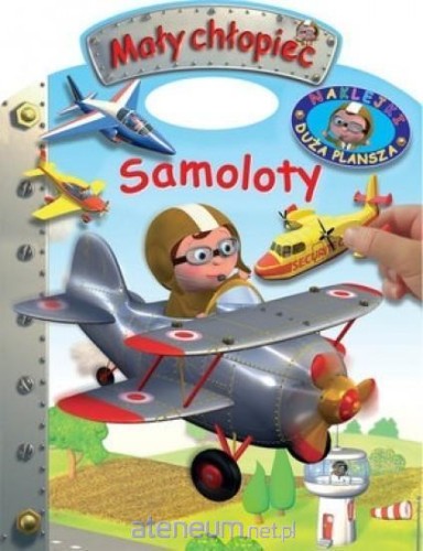 Przejdź do produktu Mały chłopiec. Samoloty. Naklejki Duża plansza