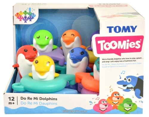 Przejdź do produktu TOMY TOOMIES muzyczne delfinki kąpielowe E6528/3