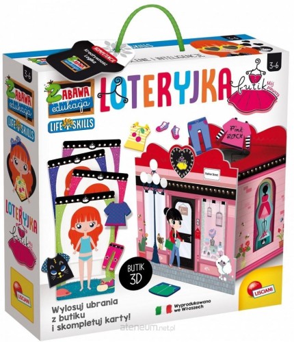 Przejdź do produktu *****Lisciani mój pierwszy butik loteryjka 75454