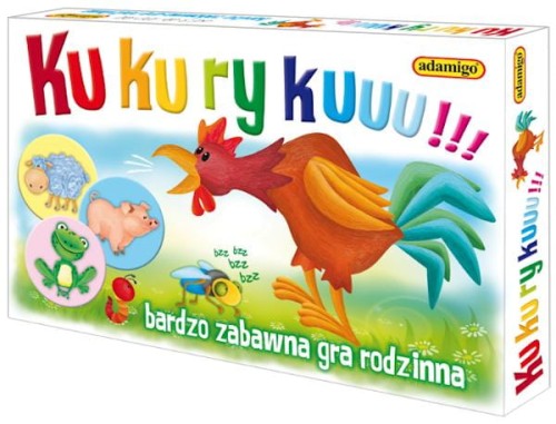 Przejdź do produktu Kukuryku - bardzo zabawna gra rodzinna ADAMIGO