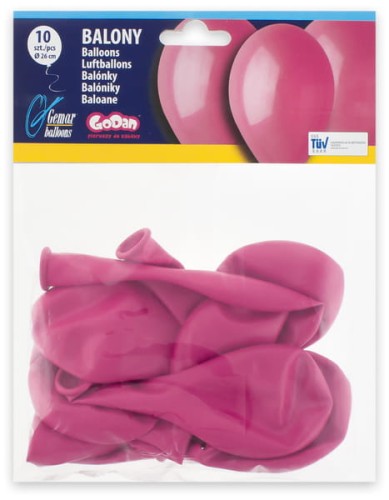 Przejdź do produktu Balony G90 pastel 10' ciemno różówe 07/100
