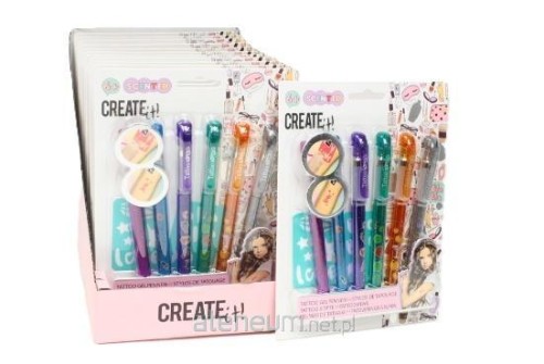 Przejdź do produktu CREATE IT! 6 pisaków do robienia tatuażu 84200 /12