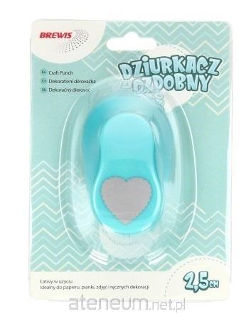 Przejdź do produktu Dziurkacz ozdobny - Serce 2,5cm MIX