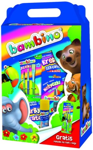 Przejdź do produktu Wyprawka do szkoły - zestaw upominkowy   BAMBINO