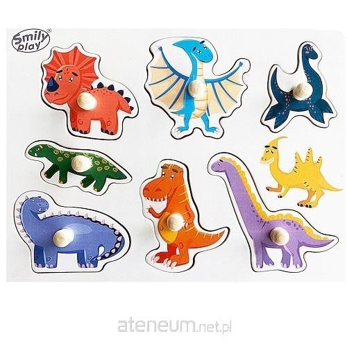 Przejdź do produktu *****Układanka dinozaury SmilyPlay SPW83802 38027