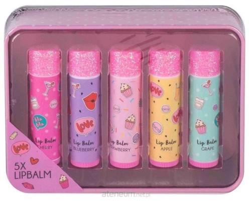 Przejdź do produktu CREATE IT! 5 balsamów do ust puszka 84528A /6