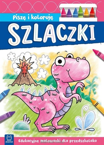 Przejdź do produktu Piszę i koloruję. Szlaczki. Edukacyjne malowanki dla przedszkolaka