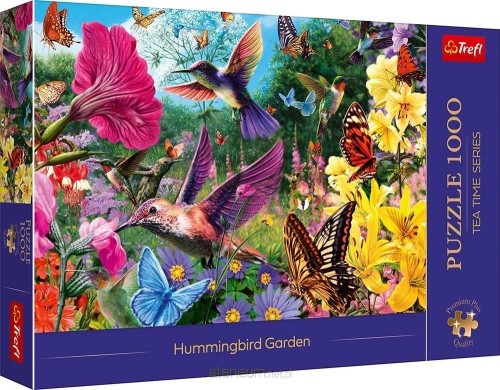 Przejdź do produktu Puzzle 1000 el. Premium Plus - Tea Time:,Ogród dla ptaków 10806, Trefl