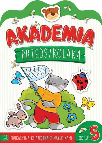 Przejdź do produktu Akademia przedszkolaka od 5 lat. Edukacyjna książeczka z naklejkami