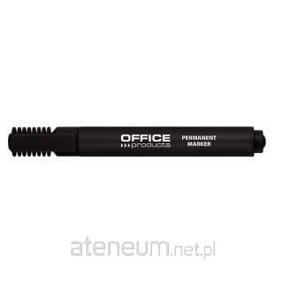 Przejdź do produktu Marker permanentny ścięty 1-5mm czarny (12szt)