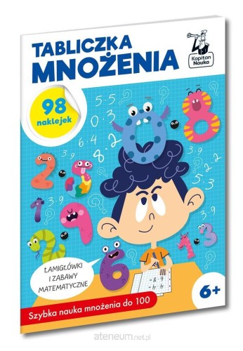 Przejdź do produktu Kapitan Nauka. Tabliczka mnożenia