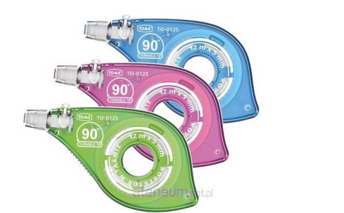 Przejdź do produktu Korektor w taśmie 5mm x 12m - przekręcana końcówka, Toma