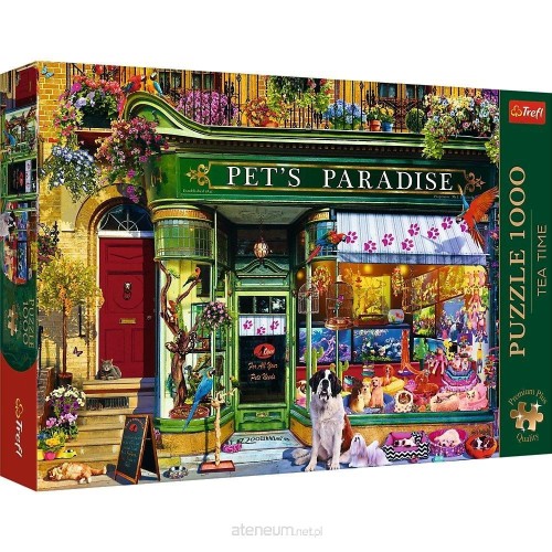 Przejdź do produktu Puzzle 1000-el. Premium Plus Tea Time: Pet""s Paradise 10841, Trefl