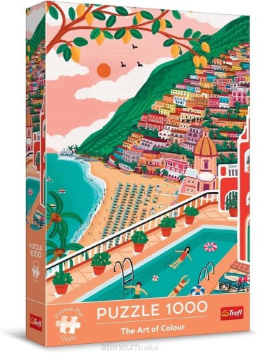 Przejdź do produktu Puzzle 1000-el. Premium Plus - Modern: Positano, Italy 10895, Trefl