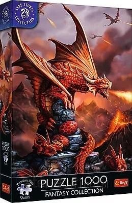 Przejdź do produktu Puzzle 1000 el. Premium Plus - Fantasy Collection: Ognisty Smok 10900, Trefl