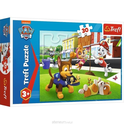 Przejdź do produktu Puzzle 30-el. Dogs in action 18306, Trefl