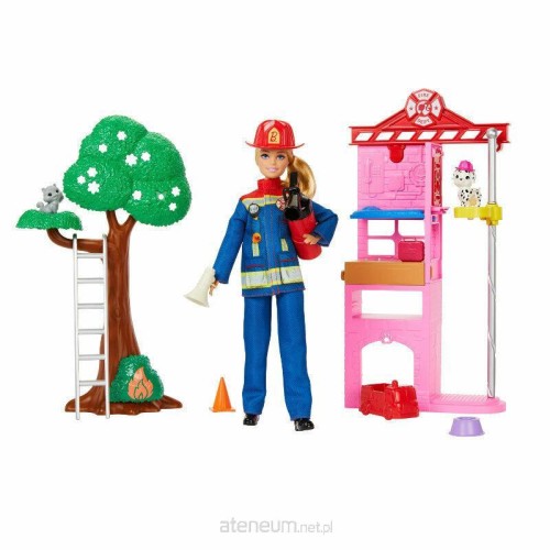 Przejdź do produktu *****Barbie lalka Strażak zestaw HRG55 /4