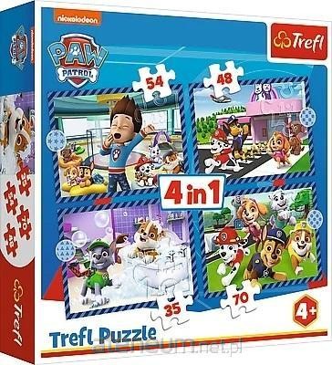 Przejdź do produktu Puzzle 4in1 Doggy things – Viacom Paw Patrol 34650, Trefl