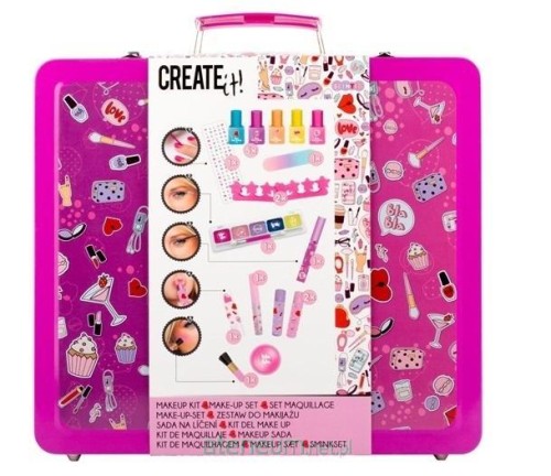 Przejdź do produktu CREATE IT! make-up zest.w walizce metal 84512