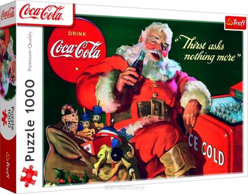 Przejdź do produktu Puzzle 1000 el. XMAS Coca-Cola: Prezenty od Mikołaja 10921, Trefl