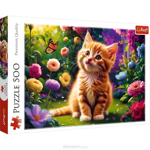 Przejdź do produktu Puzzle 500-el. Uroczy kotek, Trefl