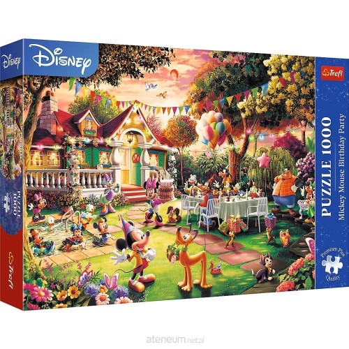 Przejdź do produktu Puzzle 1000 el. Premium Plus - Przyjęcie urodzinowe Myszki Mickey 10953, Trefl