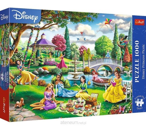 Przejdź do produktu Puzzle 1000 el. Premium Plus - Piknik z Księżniczkami Disney 10919, Trefl