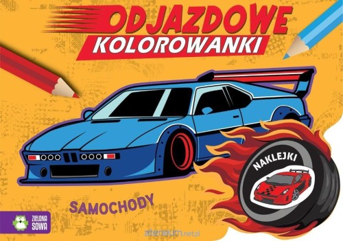 Przejdź do produktu Odjazdowe kolorowanki. Samochody