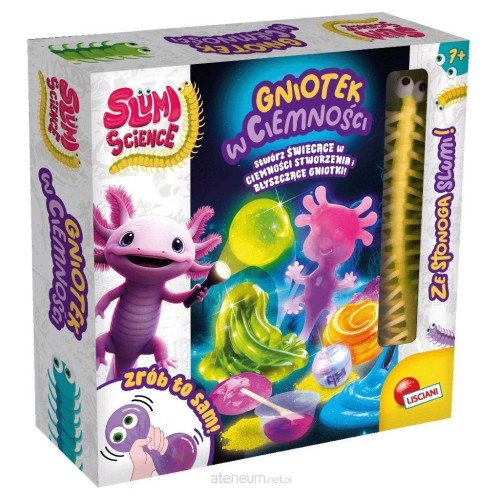 Przejdź do produktu Lisciani SlumiScience gniotek w ciemności 13002