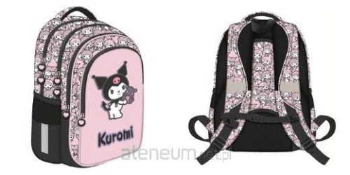 Przejdź do produktu Plecak 4-komorowy 16"" Kuromi Pink BPL58, St.Majewski