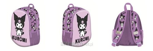 Przejdź do produktu Plecak szkolno-wycieczkowy 11,5"" Kuromi Violet D6, St.Majewski