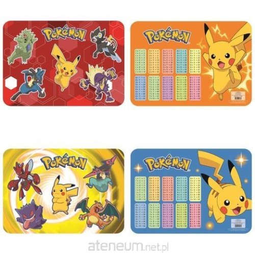 Przejdź do produktu Podkład dwustronny laminowany A3 Hot Pokemon