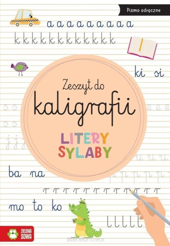 Przejdź do produktu Zeszyt do kaligrafii. Litery, sylaby