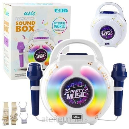 Przejdź do produktu Zestaw karaoke dwa mikrofony led