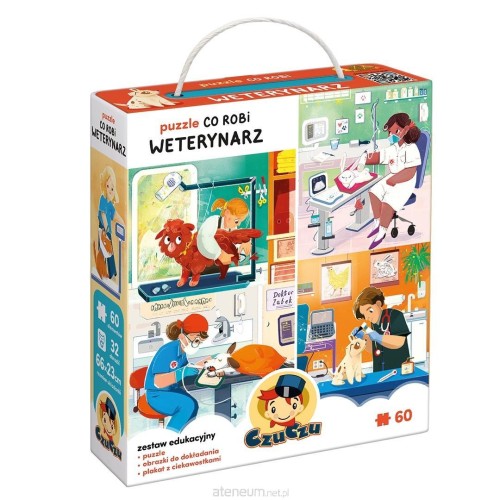 Przejdź do produktu CzuCzu Puzzle Co robi Weterynarz