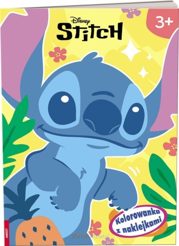 Przejdź do produktu Disney Stich. Kolorowanka z naklejkami