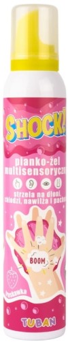 Przejdź do produktu Pianko-żel multisensoryczny SHOCK!  200ml mix, Tuban