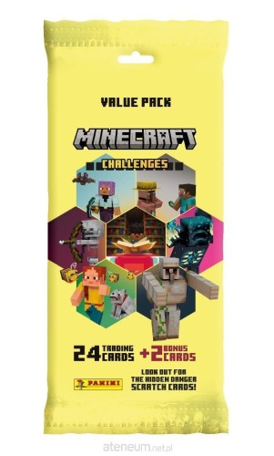 Przejdź do produktu Karty Minecraft Fat Pack 26 kart, Panini