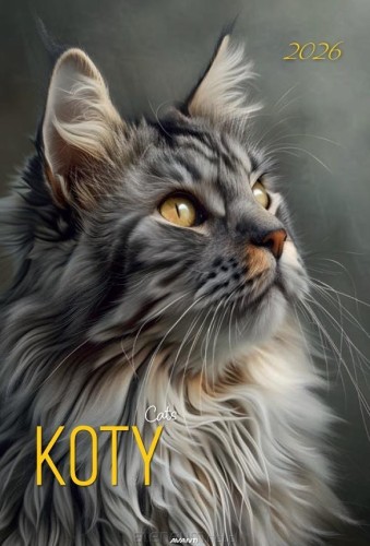 Przejdź do produktu KALENDARZ AV 2026 A3-13 KOTY 5905525866009