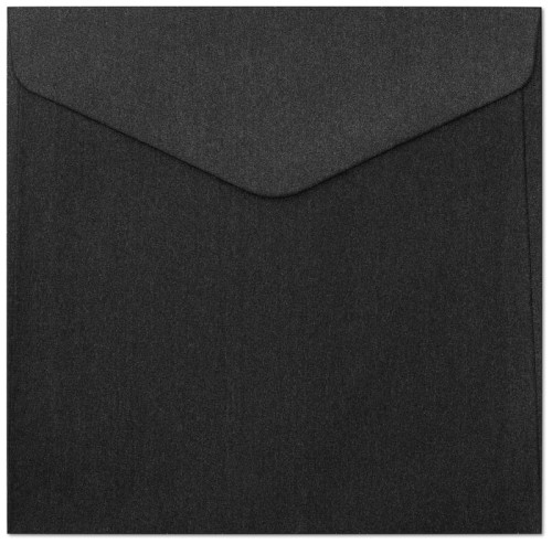 Przejdź do produktu Koperty 160x160 Pearl czarny K 150g 10szt., Galeria Papieru