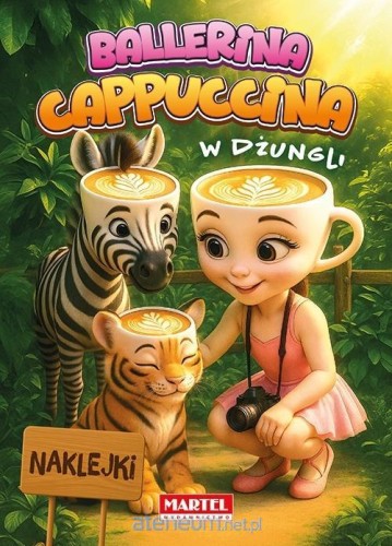 Przejdź do produktu Ballerina Cappuccina w dĹĽungli + naklejki