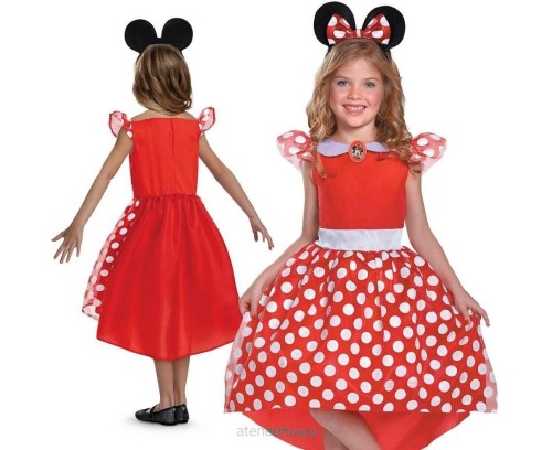 Przejdź do produktu #STDZ Strój Red Minnie Classic - Minnie Mouse (licencja), rozm. S (5-6 lat)