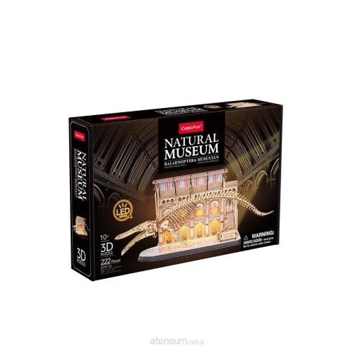 Przejdź do produktu Cubic Fun puzzle 3D LED NatMus.PłetwalBłękit.05454