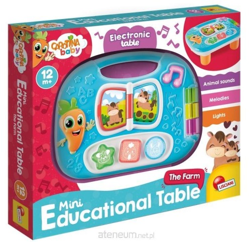 Przejdź do produktu Lisciani CarotinaBaby eduk.ministolik Farma 11329