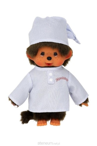 Przejdź do produktu MONCHHICHI Małpka w piżamie w paski - edycja limitowana. 20cm