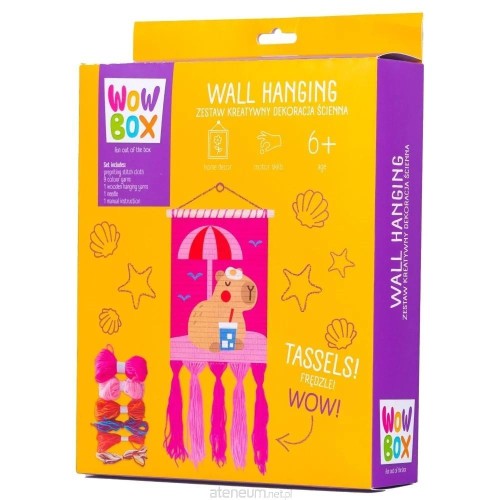Przejdź do produktu WOW BOX_ZEST_MAKRAMA KAPIBARA NA PLAŻY