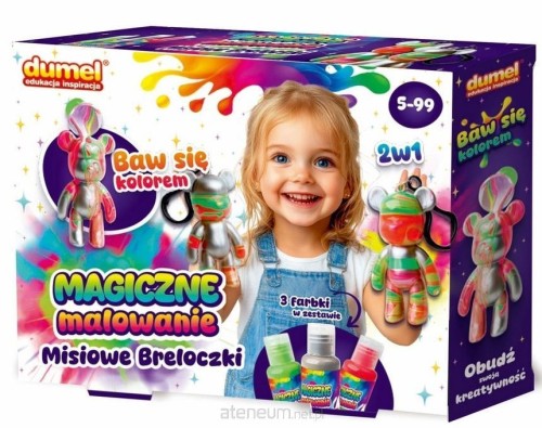 Przejdź do produktu MAGICZNE MALOWANIE - MISIOWE BRELOCZKI