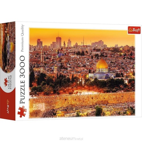 Przejdź do produktu Puzzle 3000-el. Dachy Jerozolimy 33032, Trefl