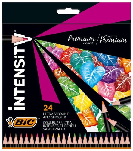 Przejdź do produktu Kredki 24-kol. Intensity wood, BiC