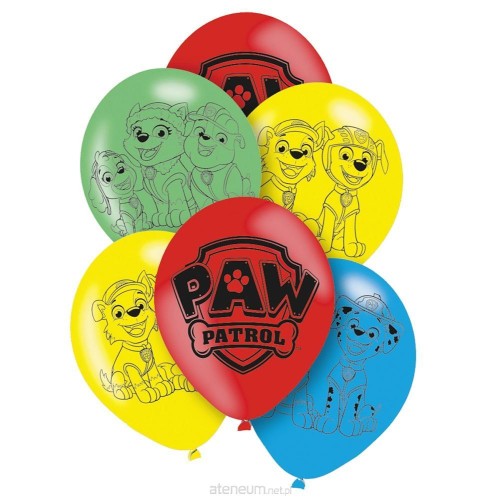 Przejdź do produktu Balony lateksowe Psi Patrol 27,5cm /11 16szt.